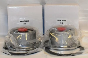 ALUMINUM TRAILER 6 HOLE 5 1/2'' BC HUB CAP (2 HUB CAPS) W/ GASKETS 3404009 - Picture 1 of 3