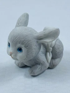 Vintage Enesco grauer Osterhase Hase, G.G. Santiago 1987 - Bild 1 von 15