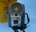 Vtg Kodak Brownie Flash  20 Camera in BLUE/gray with original box