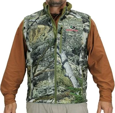 Paramount EHG Elite Mossy Oak Blackburn Midweight Camo Berber Lined Hunting Vest - Image 1 of 4