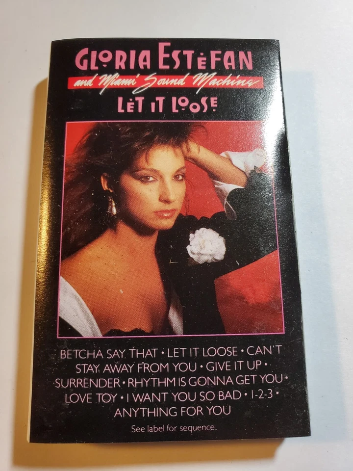 Gloria Estefan And Miami Sound Machine – Let It Loose Cassette Epic  VG+ CS17 - Image 1 of 1