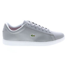 Lacoste Hydez 119 1 P SMA Mens Gray Leather Lifestyle Sneakers Shoes