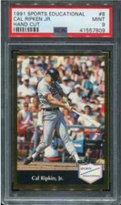PSA 9 MINT 1991 SPORTS EDUCATIONAL CAL RIPKEN JR. #8 ORIOLES 57809 B200