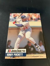 1993 Jimmy Dean Baseball #13 Kirby Puckett - Minnesota Twins - HOF - MT