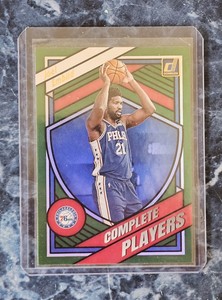 2020-21 Donruss - Green Flood Complete Players - #2 Joel Embiid