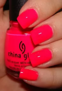 China Glaze  POOL PARTY Neon Nail Varnish! **PERFECT FOR CHRISTMAS** - Picture 1 of 1