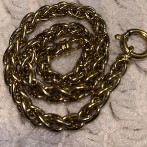 Vintage Rare Agatha Paris Necklace Gold Tone Choker Signed 17.5'' L Very Good - Picture 1 of 4