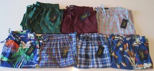 Polo Ralph Lauren Mens Pajamas Lounge Pants Sleepwear Pony All Over Plaid Nwt - Picture 1 of 25
