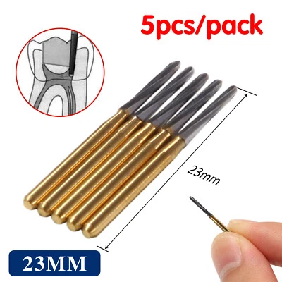 Dental Endodontic ENDO-Z Tungsten Carbide Burs FG Round Bur High Speed 23mm USA - Image 1 of 4