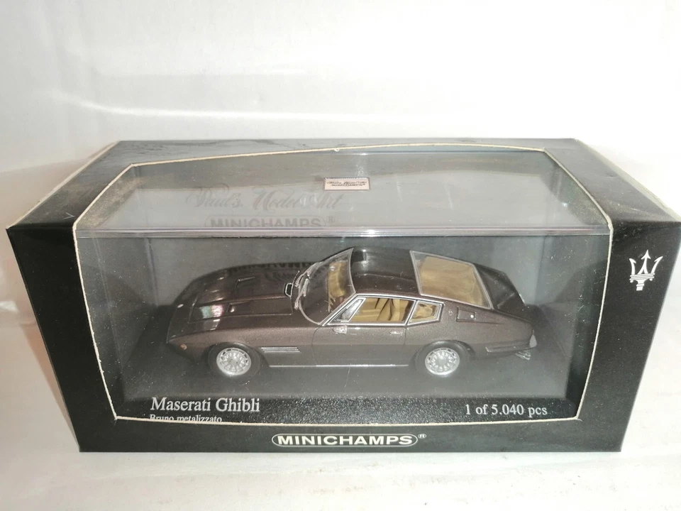 MASERATI GHIBLI 1969 MINICHAMPS SCALA 1/43  400 123320 - Immagine 1 di 1