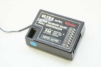 Hitec HFD-07RI Ultra Series Narrow FM Receiver 7ch (HFD-O7R1) RC - Image 1 of 4