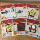 Super Mario Rubber Coaster Ichibankuji Adventure life at home G Prize set of 6
