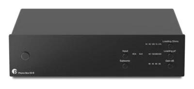 Pro-Ject Phono Box S3B MM/MC Symmetrischer Phono-Vorverstärker schwarz(UVP:399€) - Bild 1 von 4