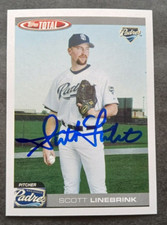 2004 Topps (Total) SIGNED: Scott Linebrink, PADRES #27