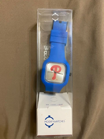MODIFY WATCHES PHILADELPHIA PHILLIES BLUE NEW IN BOX Cover