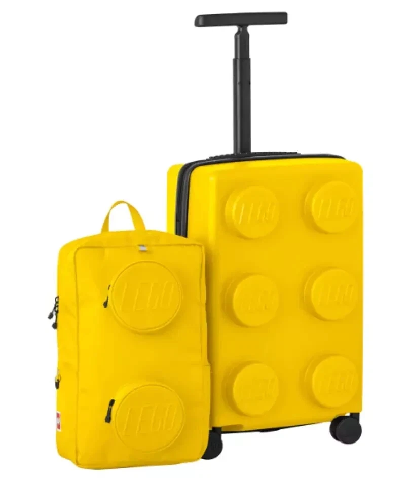 乐高旅行行李箱 35L 随身携带可扩展手推车 TSA 锁 + 背包 免运费 — 第 1/4 张图片