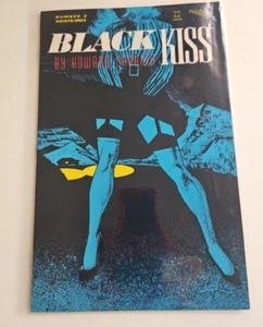 BLACK KISS NUMBER 2 JULY 1988 HOWARD CHAYKIN VORTEX COMICS - Picture 1 of 14