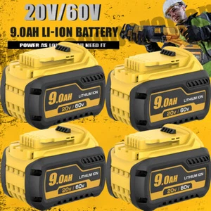 60 VOLT Replacement For DEWALT DCB6092 DCB606 20V/60V MAX 9Ah Li-Ion Battery NEW - Picture 1 of 24