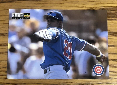 Sammy Sosa 1996 Collector’s Choice Cubs #403   *8568* - Image 1 of 2