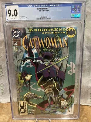 CATWOMAN #13 (2ª SERIE) DC COMICS 1994 Etiqueta Universo DC Raro Cgc 9,0 Wp Foto 1 de 2