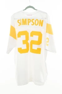 Maglia calcio O. J. Simpson USC Trojans Throwback Mitchell & Ness taglia 54 #32 - Foto 1 di 6