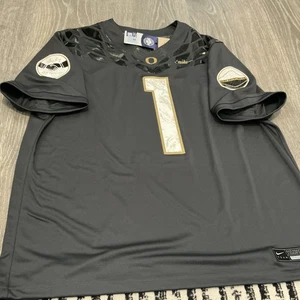 Nike Oregon Ducks Shoe Duck Trikot Anthrazit #1 Herren Gr: XL Neu mit Etikett Dri-Fit - Bild 1 von 9