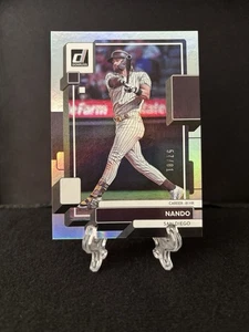 Fernando Tatis Jr. 2022 Donruss Career HR #57/81 Name Variation Nando Padres #82 - Picture 1 of 2