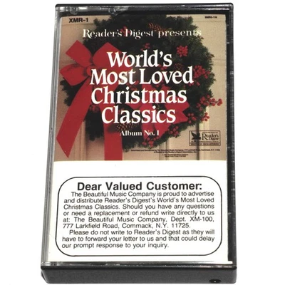 World's Most Loved Christmas Classics (Cassette Tape 1991) Holiday Music TESTED - Image 1 of 4