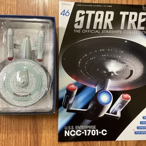 Eaglemoss Star Trek #46 USS Enterprise NCC-1701-C - Neu - mit Magazin - Bild 1 von 2