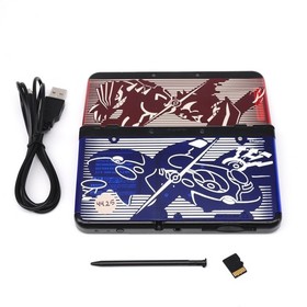 Nintendo New 3DS Pokemon w/ Kisekae Plate Groudon Kyogre (USA Seller)