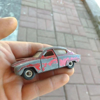 Vintage 1960s Dinky Toys  SAAB 96. Needs Restoration - Image 1 of 4