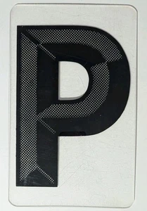 Plastic Plexiglass 10" Tall Marquee Sign Replacement Letter P - Picture 1 of 3