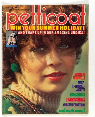 Judy Collins MALCOLM MCDOWELL Seekers PETTICOAT magazine 1973 December BRIGHTON - Image 1 of 2
