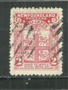 NEWFOUNDLAND 88A ARMAS USADAS DE LA COMPAÑÍA LONDON AND BRISTOL #1 - Imagen 1 de 1