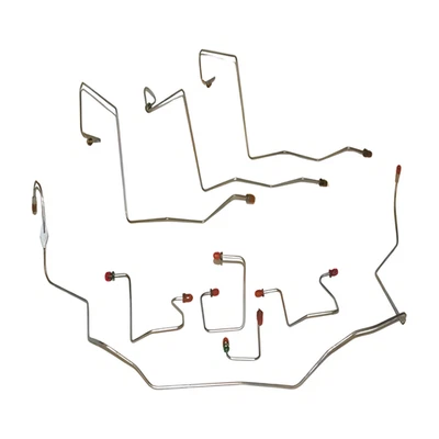 Brake Line Kit For Dodge Ram3500 01-02 LongBed ExtCab AWABS DiscBrake-CBK0051SS - Image 1 of 4