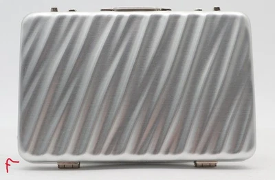 TUMI 19 Degree Aluminum Card Case 2.6"x3.9"x0.7" Mini Attaché Rare Not for Sale - Image 1 of 4