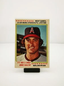 1978 O-Pee-Chee Nolan Ryan Record Breaker #241 California Angels HOF OPC MVP - Picture 1 of 10