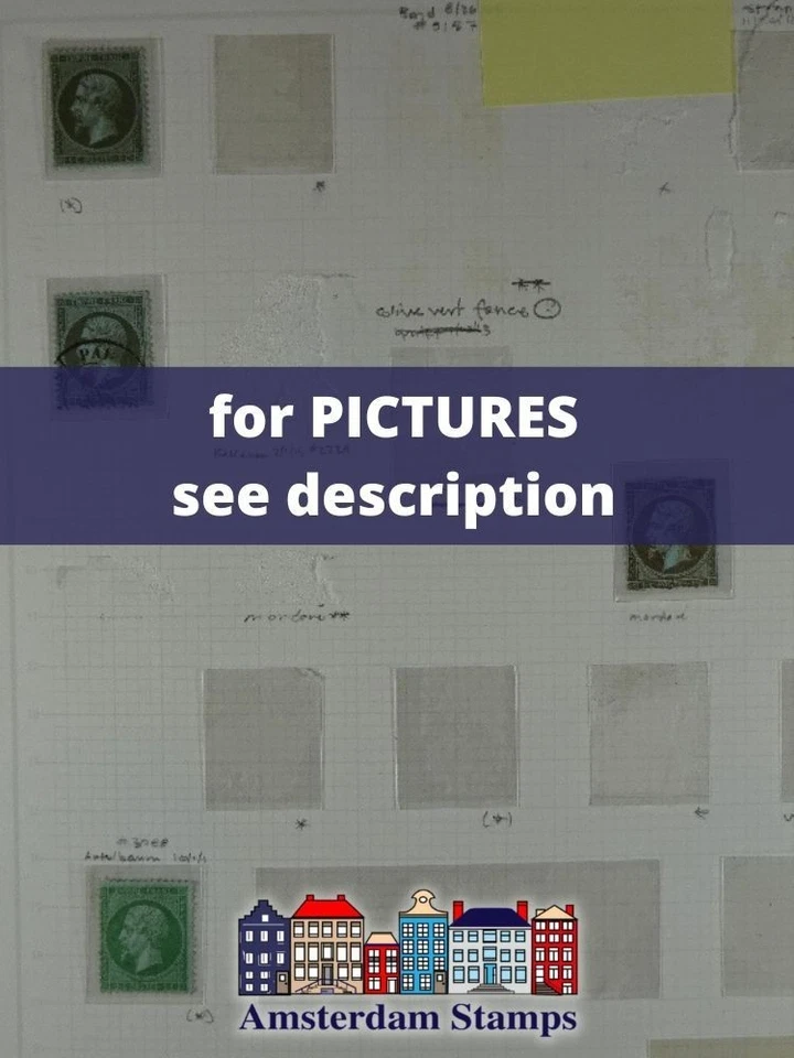 France vf used MH MNH specialized collection errors, classic etc High Value TOP! - Image 1 of 1