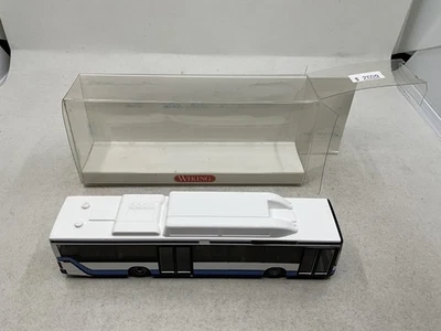 全新带盒 Wiking HO 比例 MAN NL CNG 巴士 - 蓝色/白色 #7063738 — 第 1/4 张图片