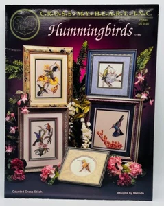 CROSS MY HEART HUMMINGBIRDS CROSS STITCH BOOKLET #82 - Picture 1 of 2