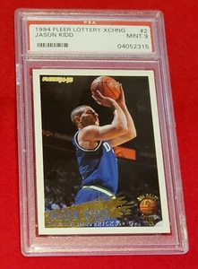 Jason Kidd - 1994 Fleer Lottery Exchange RC Rookie PSA 9 como nuevo - Imagen 1 de 1