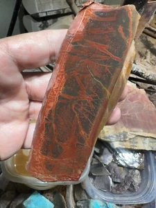  Cherry Creek Jasper/ Red Creek Jasper rough slab. - Picture 1 of 5