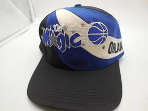 BO Vintage 90s Orlando Magic NBA Basketball Twins Enterprise Snapback Hat Script - Picture 1 of 5