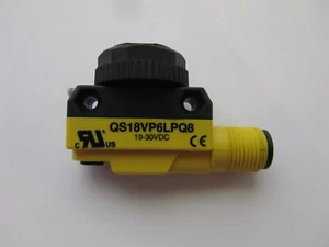 2 X BANNER QS18VP6LPQ8 66452 PHOTOELECTRIC SENSORS  USED - Picture 1 of 5