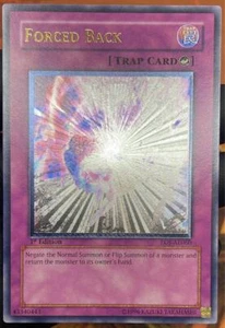 Yu-Gi-Oh Forced Back EOJ-AE060 1st Edition Ultimate Rare Asian English - Picture 1 of 2