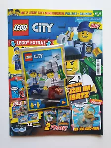 Lego®City revista n.o 16 con figura policía y ladrón, nuevo - Imagen 1 de 1