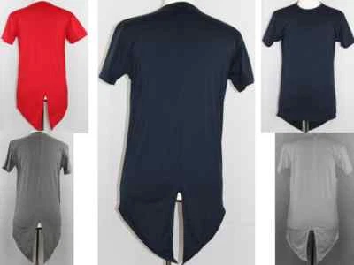 CAMISETAS LARGAS COLA DE PESCADO HOMBRE T-606 5 COLORES TALLA S-3XL Foto 1 de 4