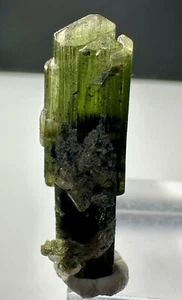 Top Quality Bi Color Tourmaline Scepter Shape Crystal From Pakistan - Picture 1 of 9