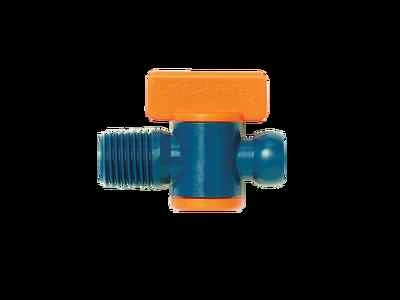 LOC LINE 21192 1/4" MALE NPT VALVE 2 PC PACK LOCLINE CONTROLS COOLANT FLOW