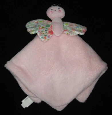 Cobertor de segurança Just One You rosa borboleta bebê Lovey Carters 67930 - Imagem 1 de 4